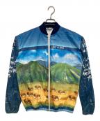 LESLIE JORDANレスリージョーダン）の古着「［古着］ペーパージャケット」｜ブルー