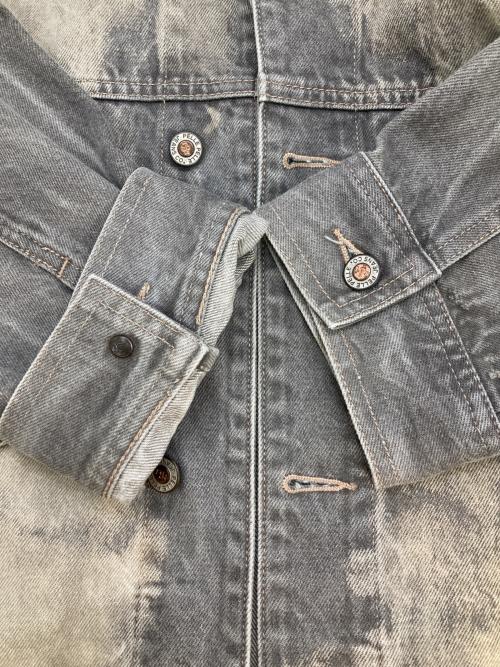 pellepelle（ペレペレ）pellepelle (ペレペレ) ［古着］デニムジャケット グレー サイズ:XXLの古着・服飾アイテム