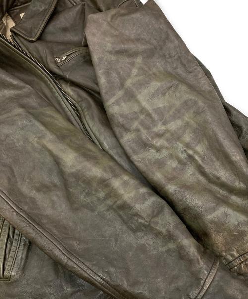 BANANA REPUBLIC（バナナリパブリック）BANANA REPUBLIC (バナナリパブリック) ［古着］レザージャケット ブラウン サイズ:XLの古着・服飾アイテム