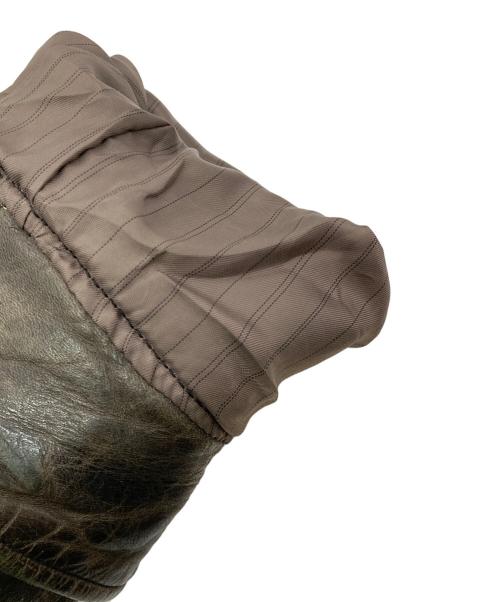 BANANA REPUBLIC（バナナリパブリック）BANANA REPUBLIC (バナナリパブリック) ［古着］レザージャケット ブラウン サイズ:XLの古着・服飾アイテム