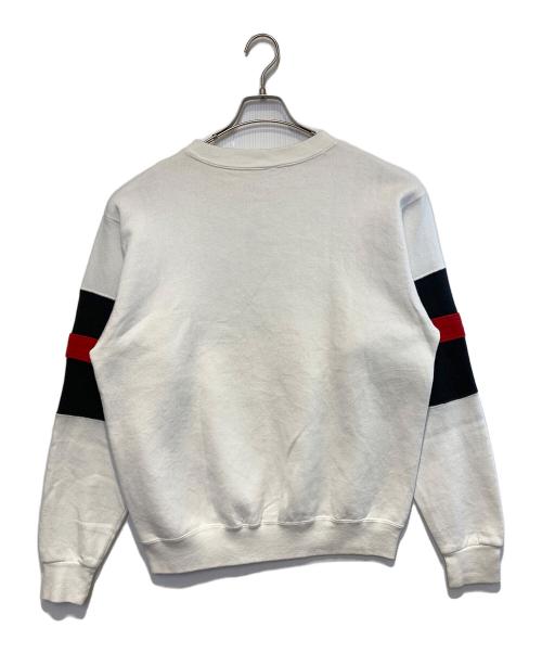 DISNEY（ディズニー）DISNEY (ディズニー) ［古着］クルーネックスウェット ホワイト×ブラック サイズ:XLの古着・服飾アイテム