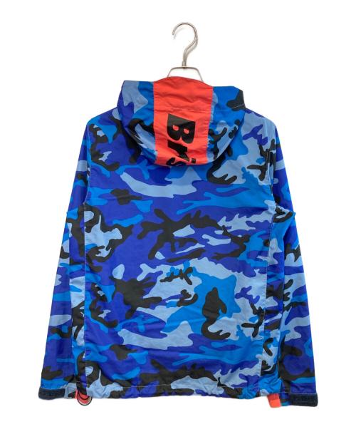 F.C.R.B.（エフシーレアルブリストル）F.C.R.B. (エフシーレアルブリストル) CAMOUFLAGE PRACTICE JAKET ブルー サイズ:Sの古着・服飾アイテム