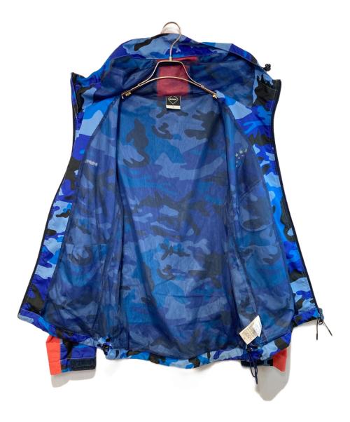 F.C.R.B.（エフシーレアルブリストル）F.C.R.B. (エフシーレアルブリストル) CAMOUFLAGE PRACTICE JAKET ブルー サイズ:Sの古着・服飾アイテム