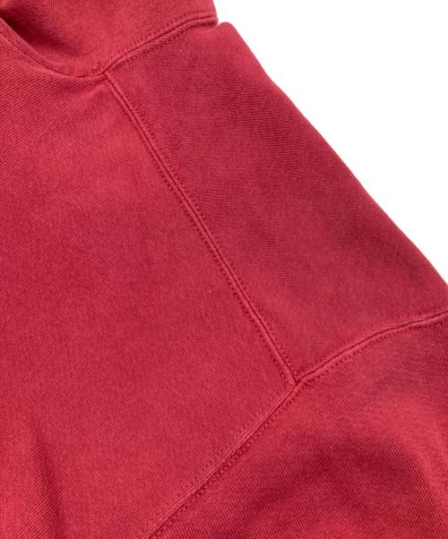 L.L.Bean（エルエルビーン）L.L.Bean (エルエルビーン) RUSSELL ATHLETIC (ラッセルアスレチック) ［古着］ヘンリーネックパーカー レッド サイズ:Lの古着・服飾アイテム