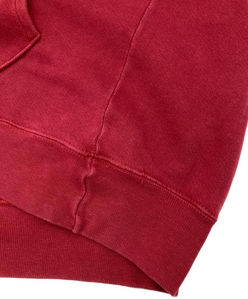 L.L.Bean（エルエルビーン）L.L.Bean (エルエルビーン) RUSSELL ATHLETIC (ラッセルアスレチック) ［古着］ヘンリーネックパーカー レッド サイズ:Lの古着・服飾アイテム