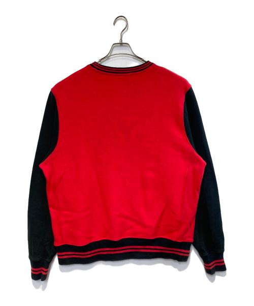 Champion（チャンピオン）Champion (チャンピオン) ［古着］バイカラースウェット レッド×ブラック サイズ:Lの古着・服飾アイテム