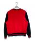 Champion (チャンピオン) ［古着］バイカラースウェット レッド×ブラック サイズ:L：9000円