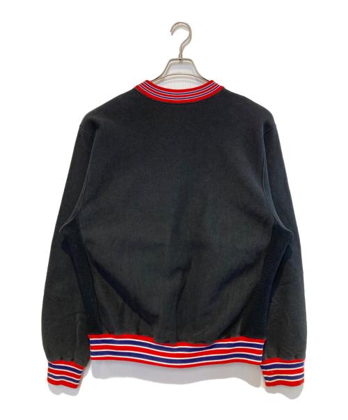 Signature by Eds West（シグネイチャー）Signature by Eds West (シグネイチャー) ［古着］プリントスウェット ブラック サイズ:Lの古着・服飾アイテム