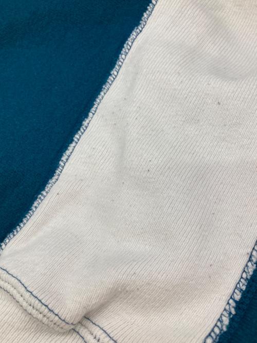 Champion REVERSE WEAVE（チャンピオン リバース ウィーブ）Champion REVERSE WEAVE (チャンピオン リバース ウィーブ) クルーネックスウェット ブルー×ホワイト サイズ:Ｌの古着・服飾アイテム