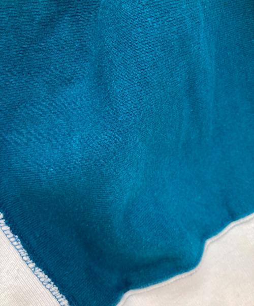 Champion REVERSE WEAVE（チャンピオン リバース ウィーブ）Champion REVERSE WEAVE (チャンピオン リバース ウィーブ) クルーネックスウェット ブルー×ホワイト サイズ:Ｌの古着・服飾アイテム