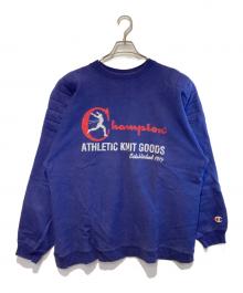 Champion REVERSE WEAVE（チャンピオン リバース ウィーブ）の古着「［古着］クルーネックコマンドスウェット」｜ネイビー