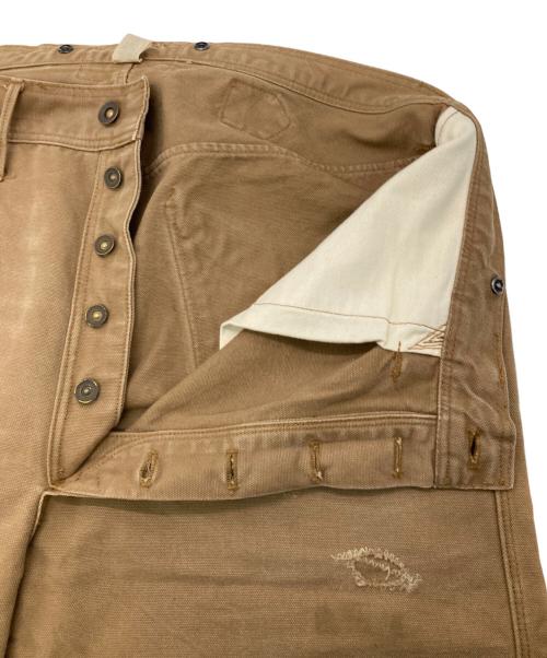 RRL（ダブルアールエル）RRL (ダブルアールエル) BUCKLE BACK DENIM PANTS ベージュ サイズ:33の古着・服飾アイテム