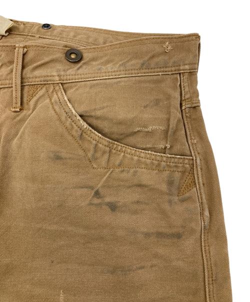 RRL（ダブルアールエル）RRL (ダブルアールエル) BUCKLE BACK DENIM PANTS ベージュ サイズ:33の古着・服飾アイテム