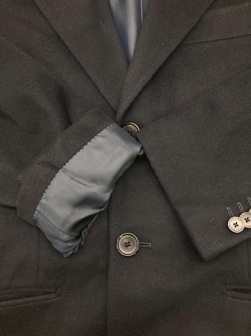 UNITED ARROWS（ユナイテッドアローズ）UNITED ARROWS (ユナイテッドアローズ) ウールカシミヤシングルチェスターコート ネイビー サイズ:44の古着・服飾アイテム