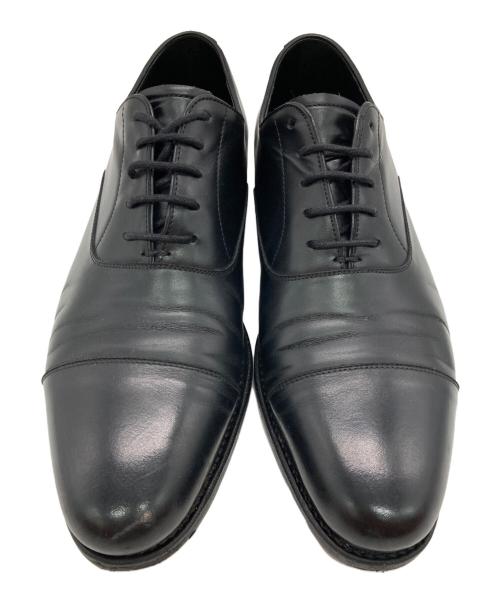 UNITED ARROWS（ユナイテッドアローズ）UNITED ARROWS (ユナイテッドアローズ) キャップトゥシューズ ブラック サイズ:6 1/2の古着・服飾アイテム