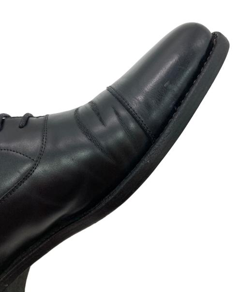 UNITED ARROWS（ユナイテッドアローズ）UNITED ARROWS (ユナイテッドアローズ) キャップトゥシューズ ブラック サイズ:6 1/2の古着・服飾アイテム