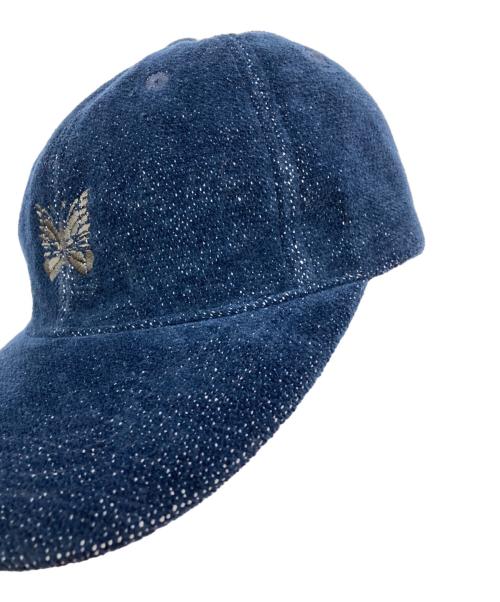 Needles（ニードルズ）Needles (ニードルズ) Baseball Cap - Cotton Washi Chenille インディゴの古着・服飾アイテム