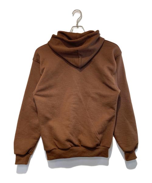 PLUMA（プルマ）PLUMA (プルマ) ［古着］ダブルフェイスジップパーカー ブラウン サイズ:Mの古着・服飾アイテム