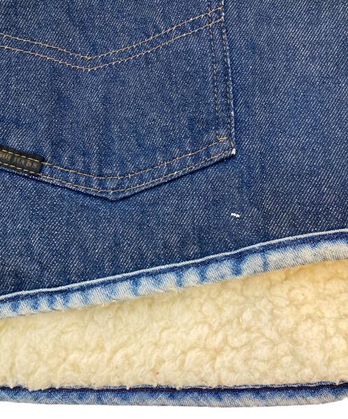 ROEBUCKS（ローバックス）ROEBUCKS (ローバックス) ［古着］裏ボアデニムベスト インディゴ サイズ:XLの古着・服飾アイテム