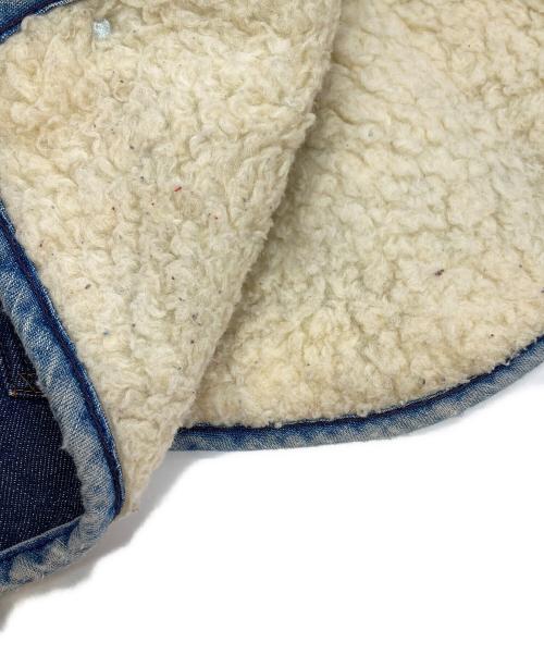 ROEBUCKS（ローバックス）ROEBUCKS (ローバックス) ［古着］裏ボアデニムベスト インディゴ サイズ:XLの古着・服飾アイテム