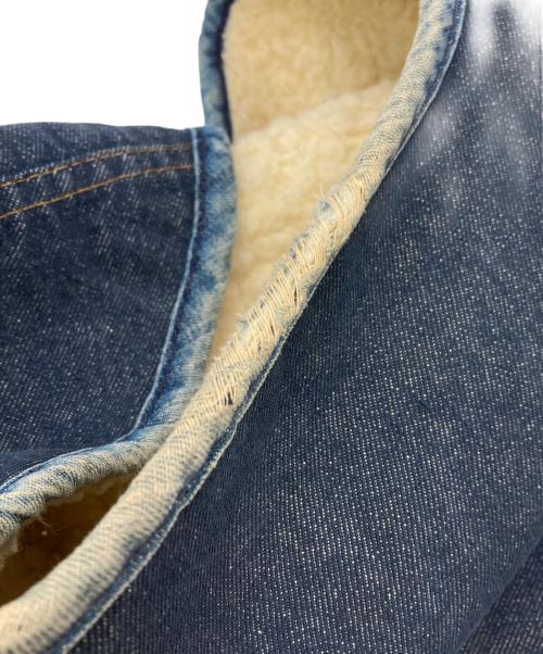 ROEBUCKS（ローバックス）ROEBUCKS (ローバックス) ［古着］裏ボアデニムベスト インディゴ サイズ:XLの古着・服飾アイテム