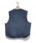 ROEBUCKS (ローバックス) ［古着］裏ボアデニムベスト インディゴ サイズ:XL：7000円