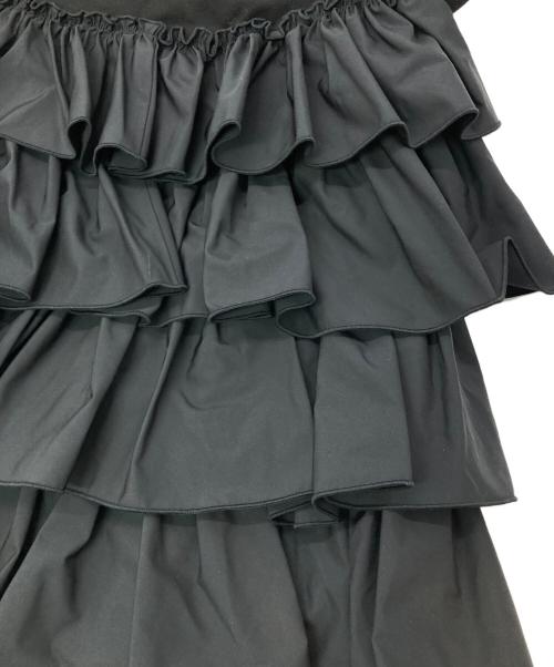 rosy monster（ロージーモンスター）rosy monster (ロージーモンスター) back tiered tunic ブラック サイズ:FREEの古着・服飾アイテム