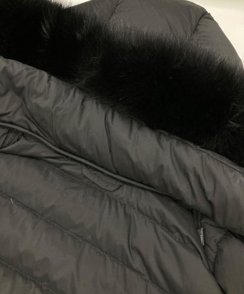 DUVETICA（デュベティカ）DUVETICA (デュベティカ) OCIROETRE black fur-fox ブラック サイズ:42の古着・服飾アイテム