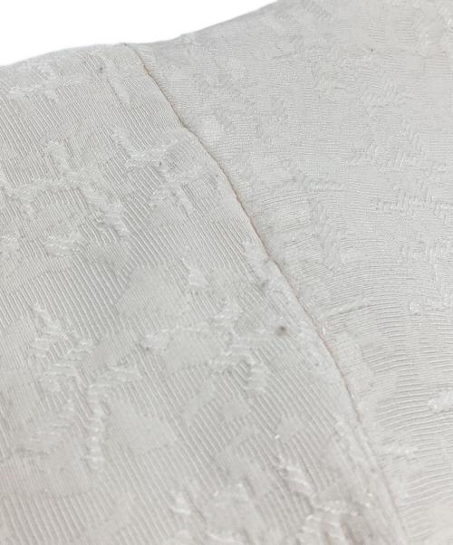 Cen.（セン）Cen. (セン) ジャガードチュニック ホワイト サイズ:Freeの古着・服飾アイテム