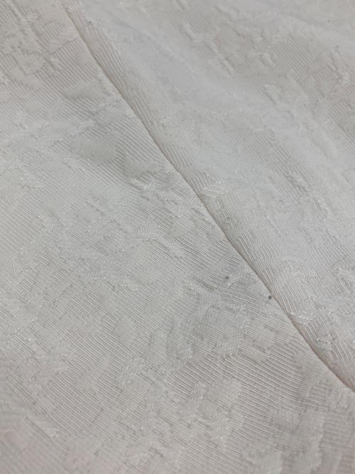 Cen.（セン）Cen. (セン) ジャガードチュニック ホワイト サイズ:Freeの古着・服飾アイテム