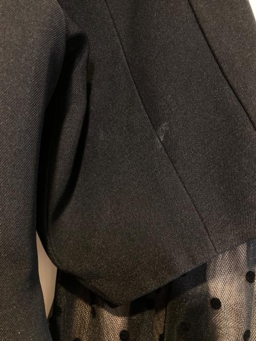 Ameri（アメリ）Ameri (アメリ) ONSTRICTED TOP DOT TULLE SET DRESS ブラック サイズ:Mの古着・服飾アイテム