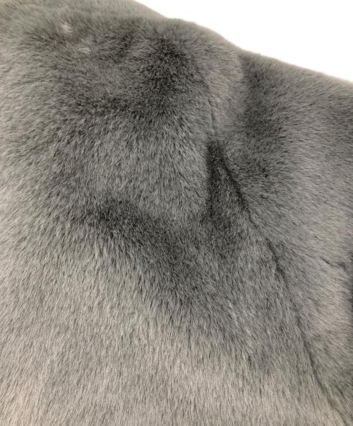 RIM.ARK（リムアーク）RIM.ARK (リムアーク) Dolman fake fur coat グレー サイズ:FREEの古着・服飾アイテム