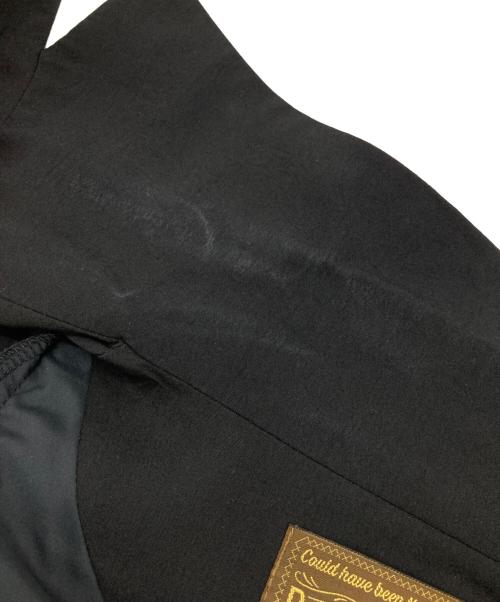 la belle etude（ラベルエチュード）la belle etude (ラベルエチュード) ギャザーボリューム袖ドレストレンチコート ブラック サイズ:FREEの古着・服飾アイテム