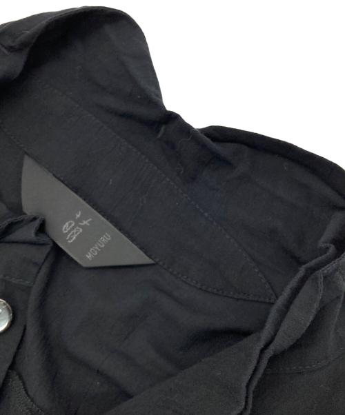 MOYURU（モユル）MOYURU (モユル) ブラウスワンピース ブラック サイズ:MLの古着・服飾アイテム