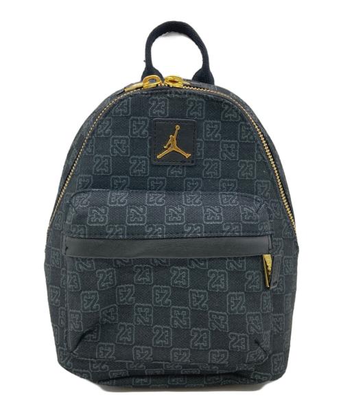 JORDAN（ジョーダン）JORDAN (ジョーダン) モノグラム ミニ バックパック ブラックの古着・服飾アイテム