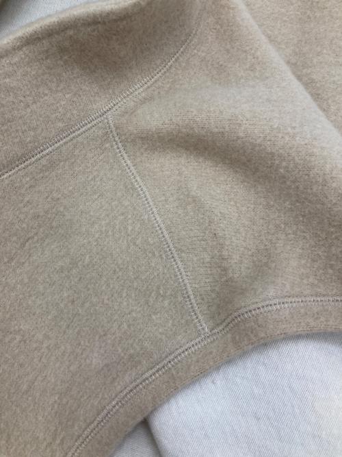 URU（ウル）URU (ウル) URU LAMB WOOL ZIP UP VEST ベージュ サイズ:2の古着・服飾アイテム