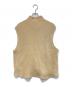 URU (ウル) URU LAMB WOOL ZIP UP VEST ベージュ サイズ:2：8000円
