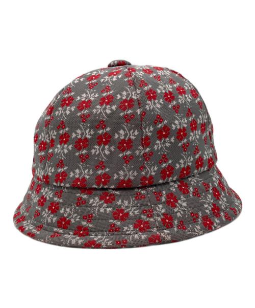 Needles（ニードルズ）Needles (ニードルズ) Bermuda Hat グレー×レッド サイズ:Lの古着・服飾アイテム