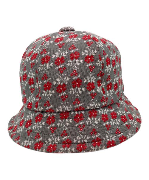 Needles（ニードルズ）Needles (ニードルズ) Bermuda Hat グレー×レッド サイズ:Lの古着・服飾アイテム