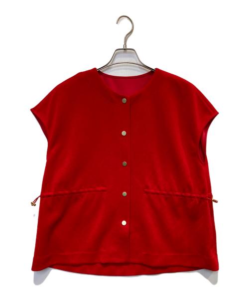 GRACE CLASS（グレースクラス）GRACE CLASS (グレースクラス) ダブルクロスジャージトップ レッド サイズ:36の古着・服飾アイテム