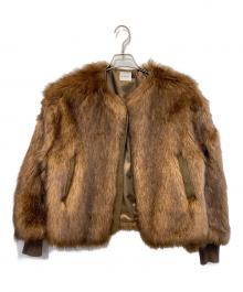 efiLevol（エフィレボル）の古着「ファーブルゾン」｜ブラウン