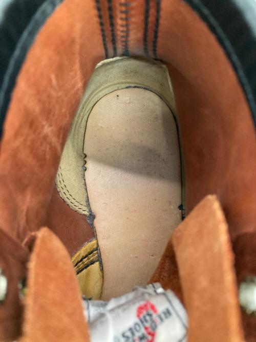 RED WING（レッドウィング）RED WING (レッドウィング) Classic Moc Toe ブラウン サイズ:UK5（24.5～25.0）の古着・服飾アイテム