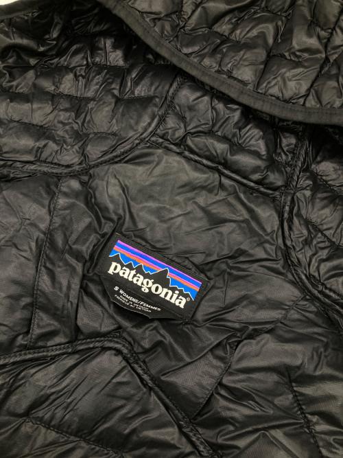 Patagonia（パタゴニア）Patagonia (パタゴニア) Micro Puff Hoody ブラック サイズ:Sの古着・服飾アイテム