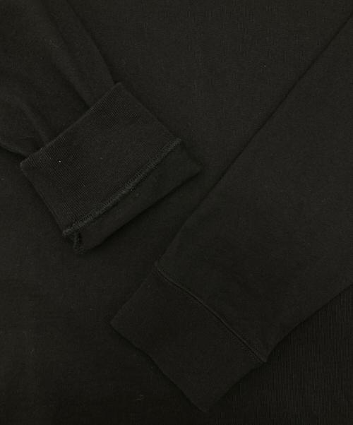ATON（エイトン）ATON (エイトン) AIR SPININNG LOOSE FIT L/S T-SHIRT ブラック サイズ:02の古着・服飾アイテム