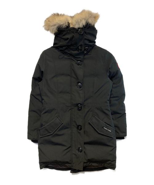 CANADA GOOSE（カナダグース）CANADA GOOSE (カナダグース) ROSSCLAIR PARKA FF ブラック サイズ:Sの古着・服飾アイテム
