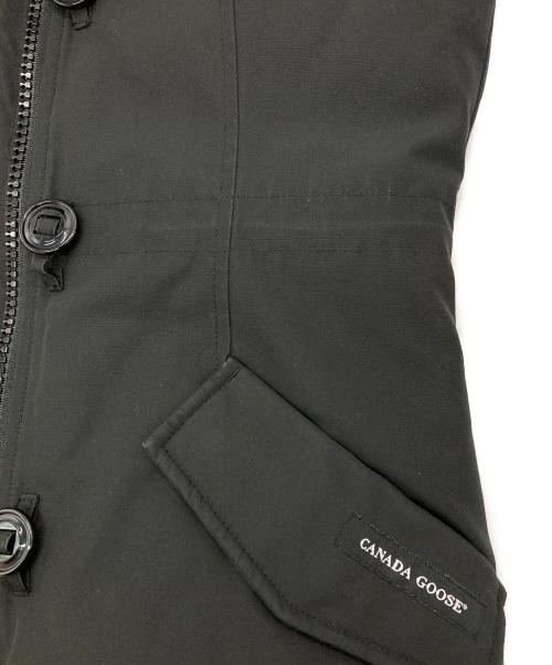 CANADA GOOSE（カナダグース）CANADA GOOSE (カナダグース) ROSSCLAIR PARKA FF ブラック サイズ:Sの古着・服飾アイテム