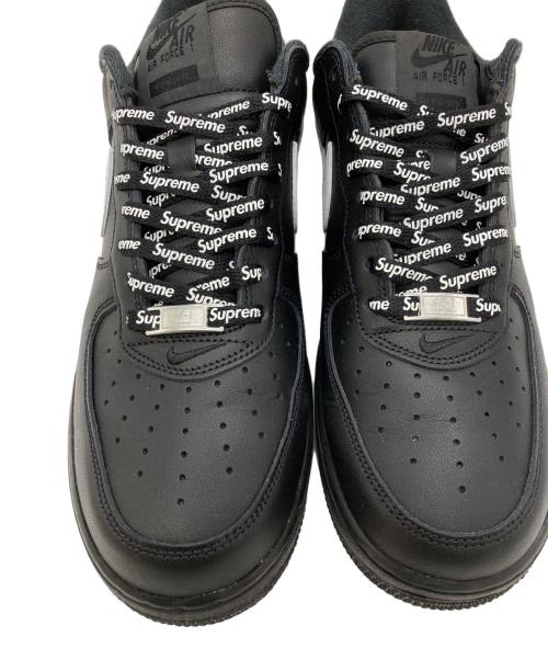 NIKE（ナイキ）NIKE (ナイキ) Supreme (シュプリーム) Air Force 1 Low SP ブラック サイズ:US10の古着・服飾アイテム