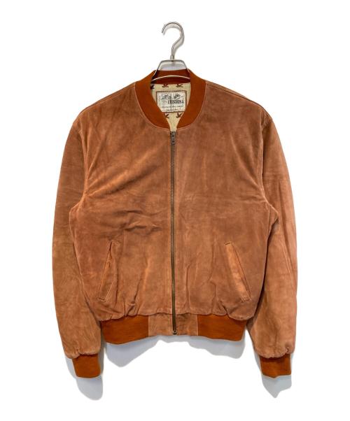 ERIKSON’S（エリクソン）ERIKSON’S (エリクソン) ［古着］スウェードボンバージャケット ブラウン サイズ:不明の古着・服飾アイテム