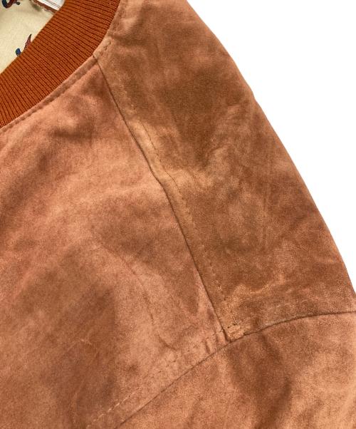 ERIKSON’S（エリクソン）ERIKSON’S (エリクソン) ［古着］スウェードボンバージャケット ブラウン サイズ:不明の古着・服飾アイテム