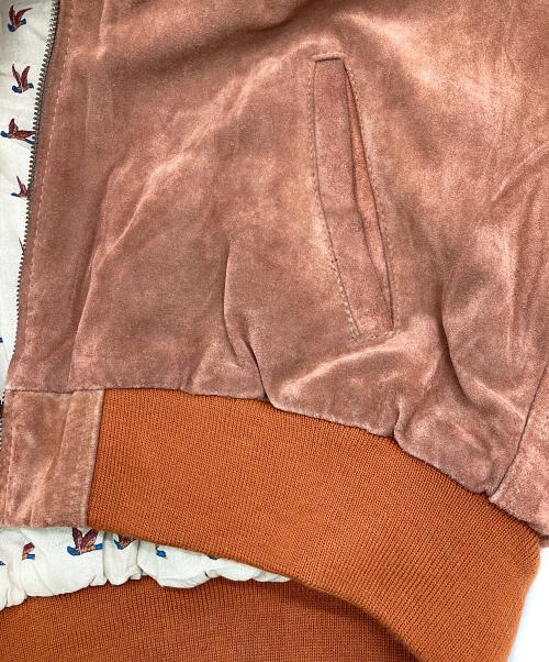 ERIKSON’S（エリクソン）ERIKSON’S (エリクソン) ［古着］スウェードボンバージャケット ブラウン サイズ:不明の古着・服飾アイテム